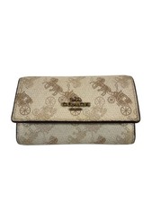 COACH 6 Key Case WHT Allover Pattern Women s C9612