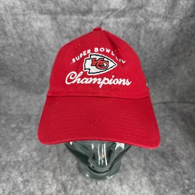 New Era Women s Kansas City Chiefs Super Bowl LIV Champions Cap Hat Red 901