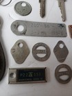 Vintage 1960's Ford Pre-owned Keys w/ Numbered Tags,Key Fobs,1976 License Plate. — photo 5