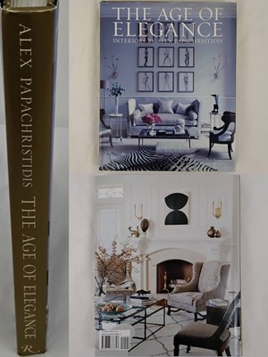 The Age of Elegance Interiors Papachristidis 2015 HCDJ Coffee Table Book #B1096