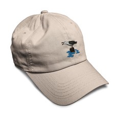 Soft Baseball Cap Seagull B Embroidery Birds ...