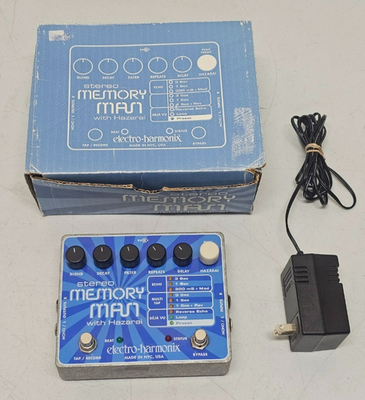 Used Electro-Harmonix EHX Stereo Memory Man with Hazarai Delay