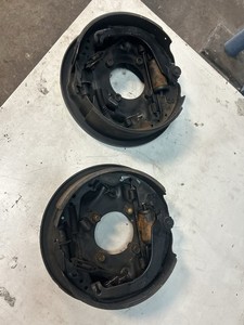 1982-1997 Bronco F150 F250 F350 Brake Drum Backing Plate Shoes Hardware Complete