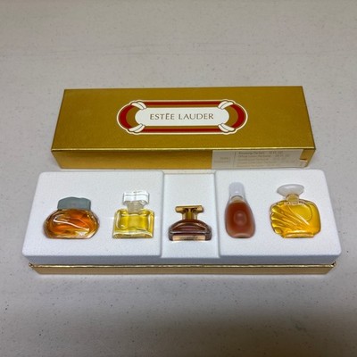 Vintage Estée Lauder Small Wonders Miniature Perfume Set Knowing Spellbound