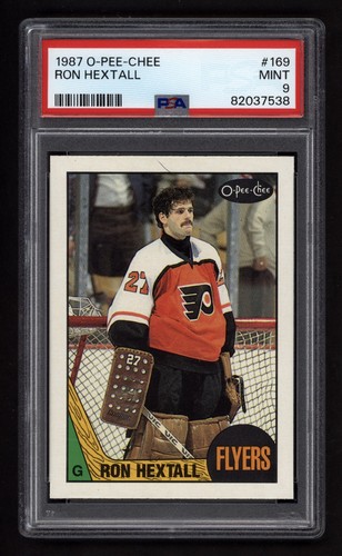 Ron Hextall #169 1987 O-Pee-Chee card