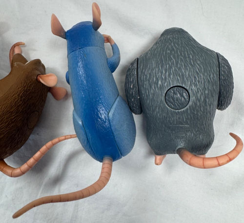 VINTAGE DISNEY / PIXAR RATATOUILLE CHEF REMY + 4 PLASTIKRATTEN - Bild 19 von 23