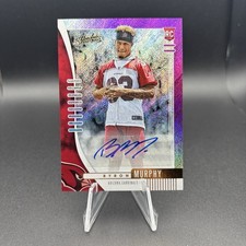 Byron Murphy 2019 Panini Xr Pink Rookie RC /5 Vikings Huskies Auto Autograph