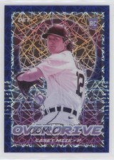 2021 Panini Chronicles Overdrive Blue Velocity Prizm Casey Mize #17 01ba