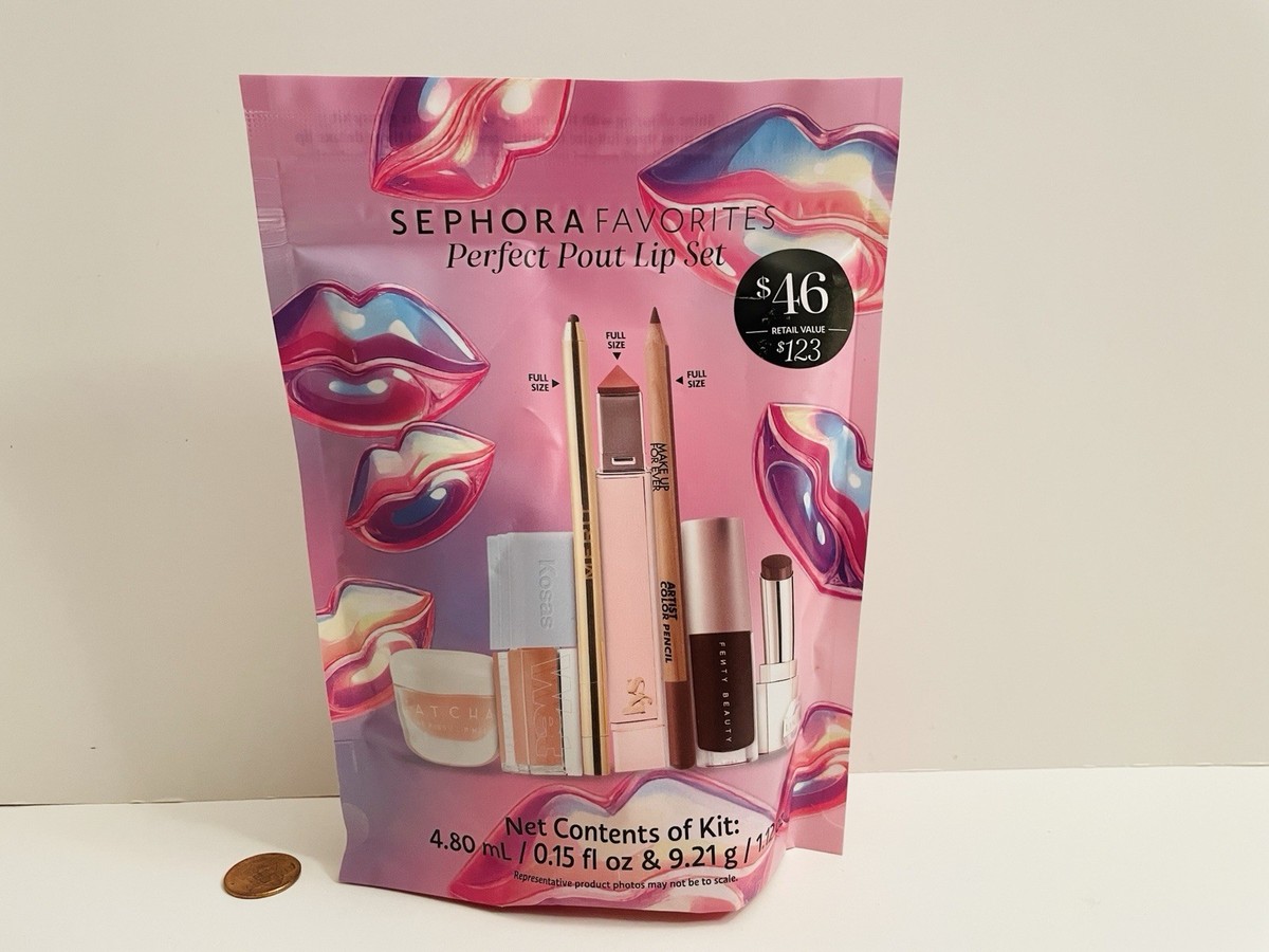 SEPHORA FAVORITES Perfect Pout Makeup Lip Set 2026 Edition Sealed