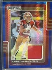 2025 Donruss Optic Christian McCaffrey Blue Hyper (RAW)