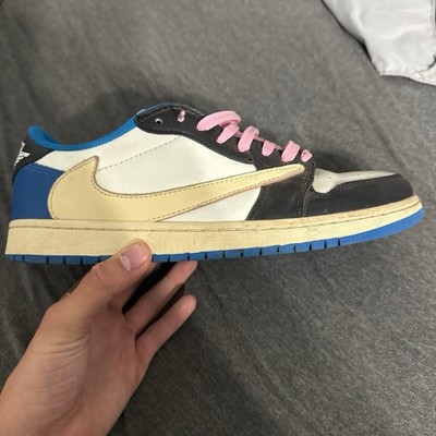 Travis Scott Jordan 1 Low Fragment Size 11 with Box Authentic