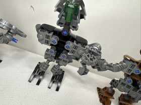 Bionicle Matoran of Metru Nui Lot 8608, 8609, 8610, 8611 | No Discs