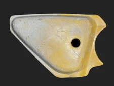 1976-81 Kawasaki KE100 Oil Tank Right Side Cover Panel - READ DESCRIPTION