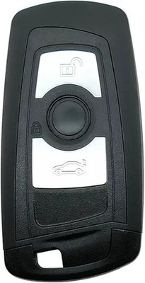 Replacement Key Fob Shell for 1 2 3 4 5 6 7 Series X3 M2 F-3 Buttons-Black