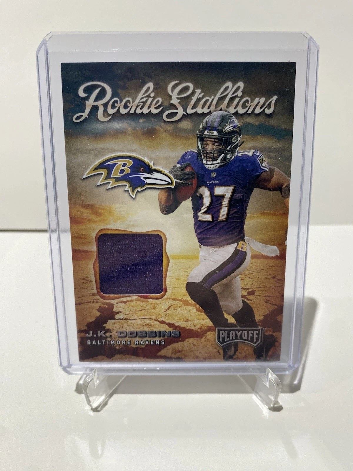 JK Dobbins Panini Playoff Rookie Stallions Jerseys #RS15 Base