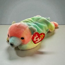 Ty Beanie Baby Sammy Tie-Dye Bear 1998 Plush Toy