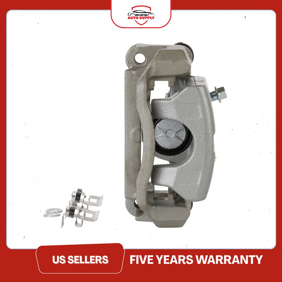 Rear Left Brake Caliper w/ Bracket for Chevy Impala Limited Buick LaCrosse - Image 2 of 3