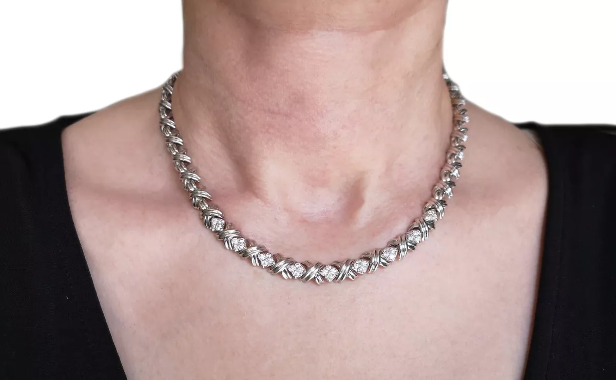 Diamond necklace hotsell sale ebay