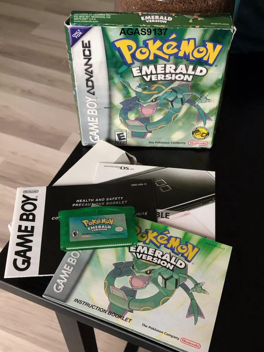 Play Emerald Pokémon GBA for free without downloads