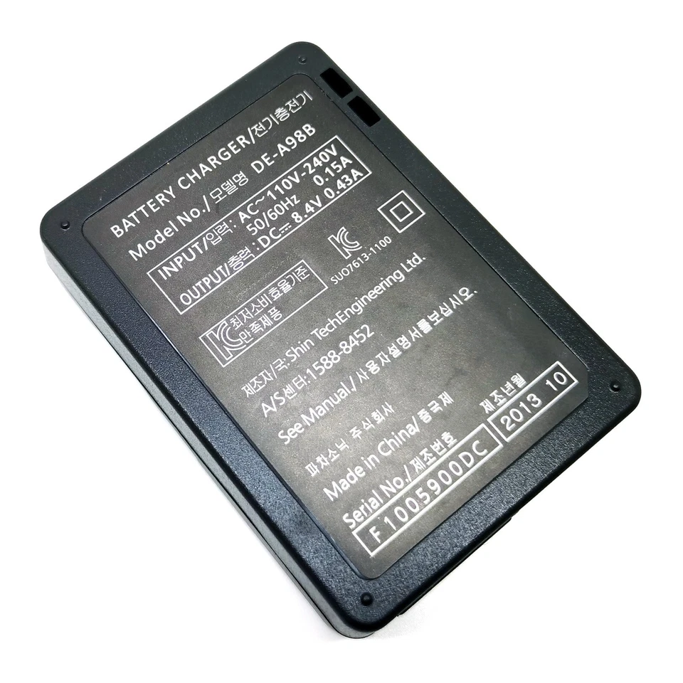 Battery Charger For Leica D-Lux Typ 109 D-Lux 7 C-Lux BP-DC15 BP-DC15-U New - Image 4 of 4