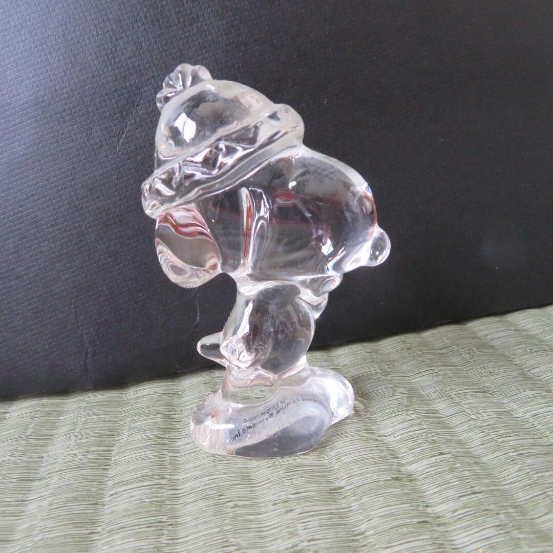 Snoopy Sasaki Crystal Glass Clear Figurine Ornaments Collection
