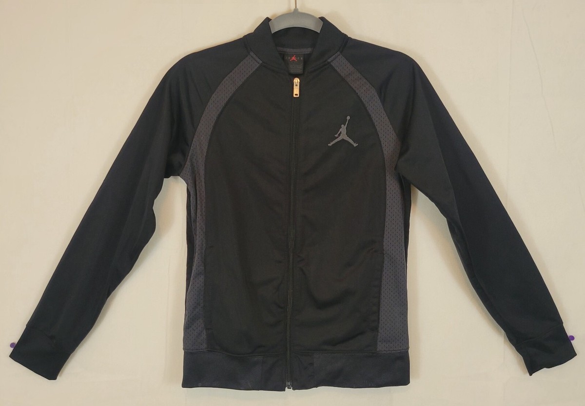 【★JORDAN×特大サイズ】2XL〜3XL程度 ボタン トラックジャケット 黒 Jordan Black And Grey Zip Up Track Jacket | eBay