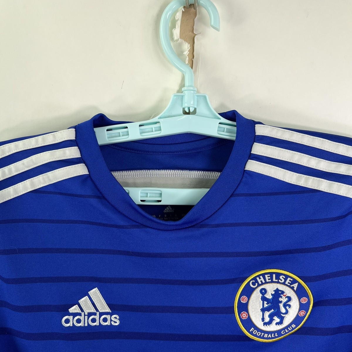 Adidas Chelsea Samsung Soccer Football Jersey Youth Size L Blue