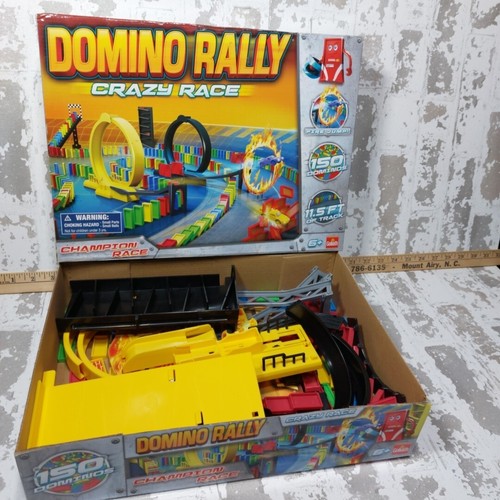 Domino Rally Crazy Race Dominos Game By Goliath (As Is Missing Pieces) 2016 - Picture 9 of 11