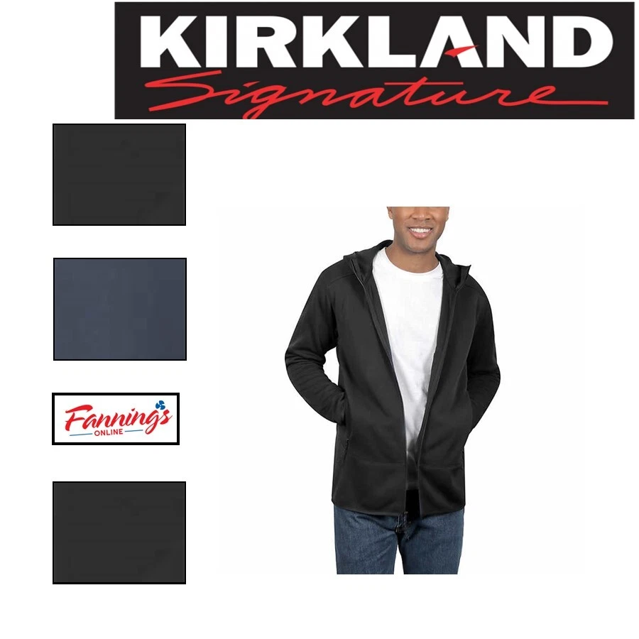 Kirkland Signature Men’s Hooded Fleece Jacket | E32