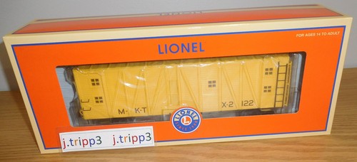 Lionel 2126652 Missouri Kansas Texas MKT litera #X-2122 vagón de tren escala O amarillo | Condition: New