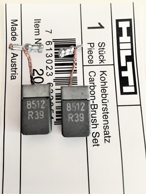 Escobillas Carbón HILTI TE1 TE2 M-S (02) TE3 M-C TE6-CL UD16 UD30 2082384 5.4x11