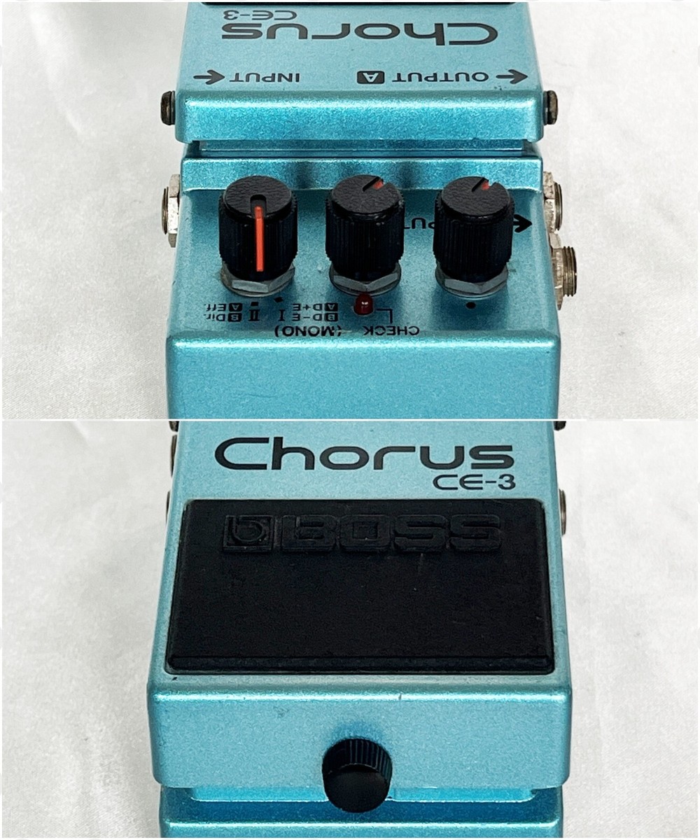 BOSS ボス CE-3 Chorus Made in Japan BOSS CE-3 Chorus W/Box 1984 Vintage Analog Chorus Guitar