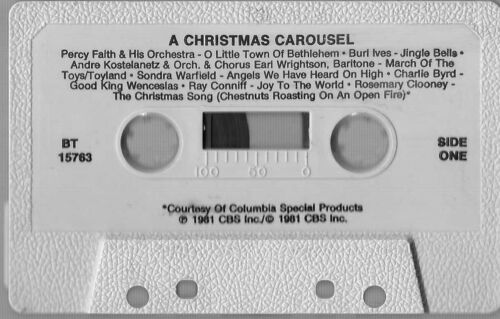 V/A: A Christmas Carousel - Tony Bennett, Byrd, Percy Faith, Burl Ives preowned