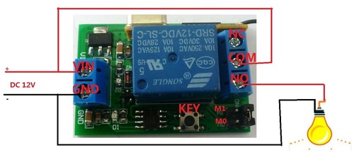 Smart Home Kit 433M Wireless remote control Intelligent Remote Delay Relay lamp - Picture 3 of 4