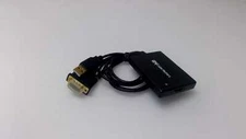 NEW CABLE MATTERS VGA and USB to HDMI Adapter with Audio 103070-BLACK