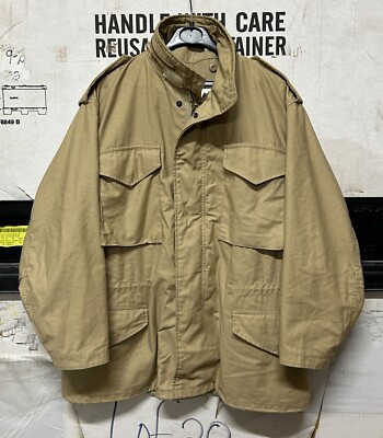 Alpha Industries M65ジャケットM made in USA ALPHA Industries M-65 フィールドジャケット USA製 SMALL
