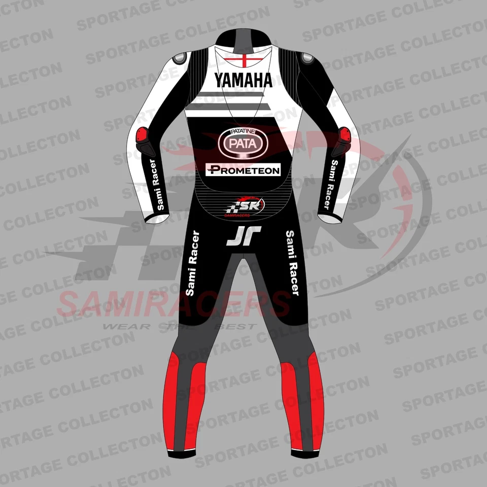 Cowhide Yamaha Pata Motorcycle/Motorbike Biker's Leather Racing Suit - Image 2 of 4