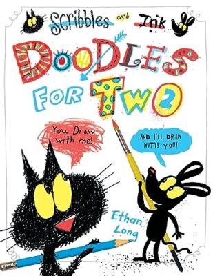 Long - Scribbles and Ink Doodles for Two - New paperback or softback - X555z
