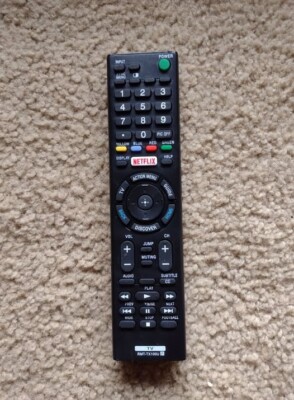 USA New Original Sony LED Smart TV Remote Control RMT-TX100U Netflix