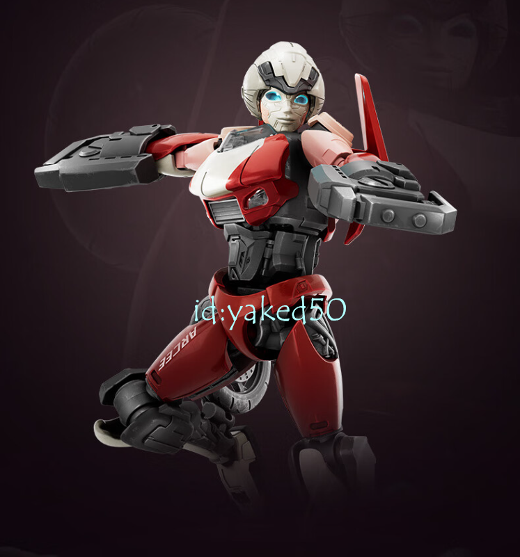 BOTCON 2001 ARCEE トランスフォーマー中古美品 送料無料 Blokees Transformers Arcee Model Figure 4