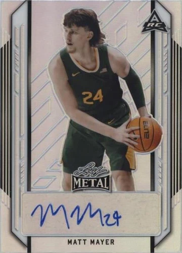 2021-22 Leaf Metal - Matt Mayer #BA-MM2