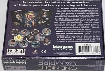 One Night Ultimate Vampire - Card Game | eBay