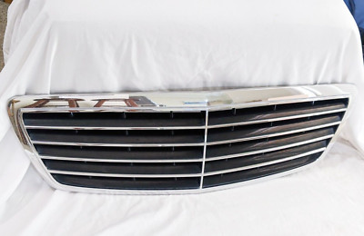   03-06 MERCEDES BENZ W220 S-CLASS CHROME FRONT RADIATOR GRILLE OEM A 2208800583