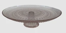 Fortessa Pink Jupiter 13" Cake Stand