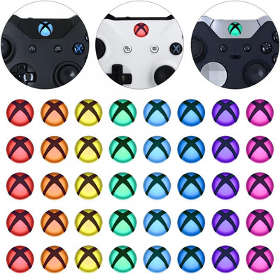 Custom Home Guide Button LED Mod Stickers for Xbox Series X/S, for Xbox One Elit