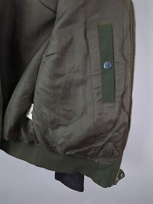 UNDERCOVER / UNDERCOVERISM JUN TAKAHASHI Sz 2 M Leather MA-1 UNDERCOVER / UNDERCOVERISM JUN TAKAHASHI Sz 2 M Leather MA-1