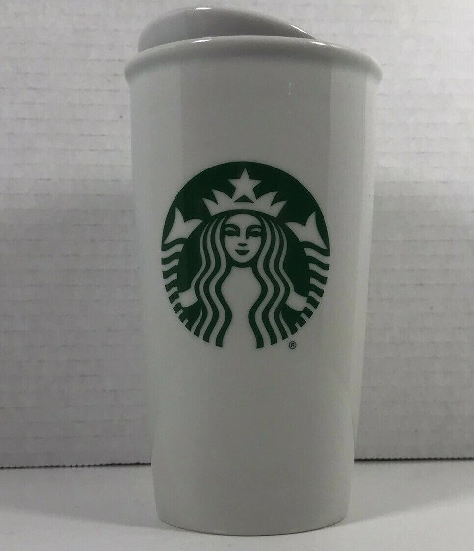 Starbucks ceramic 2024 travel mug