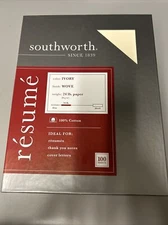 Southworth Company Resume Paper