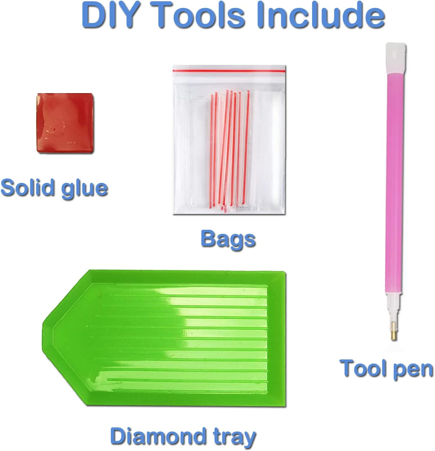 Diamond Painting Set, Diamond Art Kits for Adults DIY Diamond Painting
