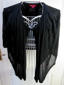 black evening cardigan uk
